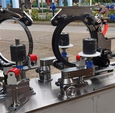 Dual Function Toroid Transformer Winding And Taping Machine
