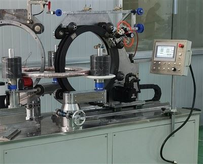 Dual Function Toroid Transformer Winding And Taping Machine